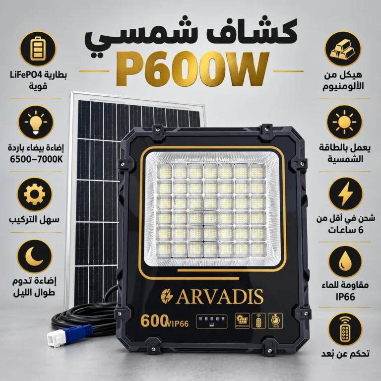 بروجكتور ARVADIS 600W — صورة 2